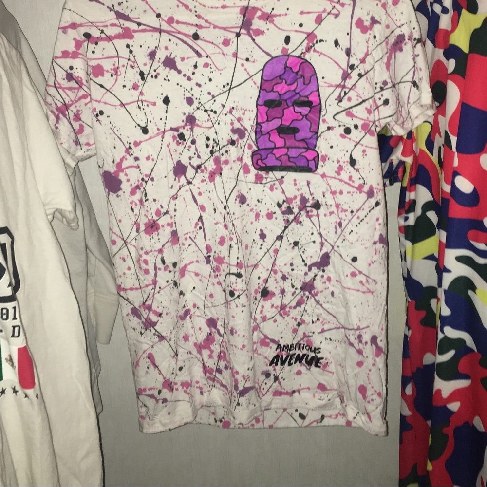 SKI MASK PAINT SHIRT UNISEX